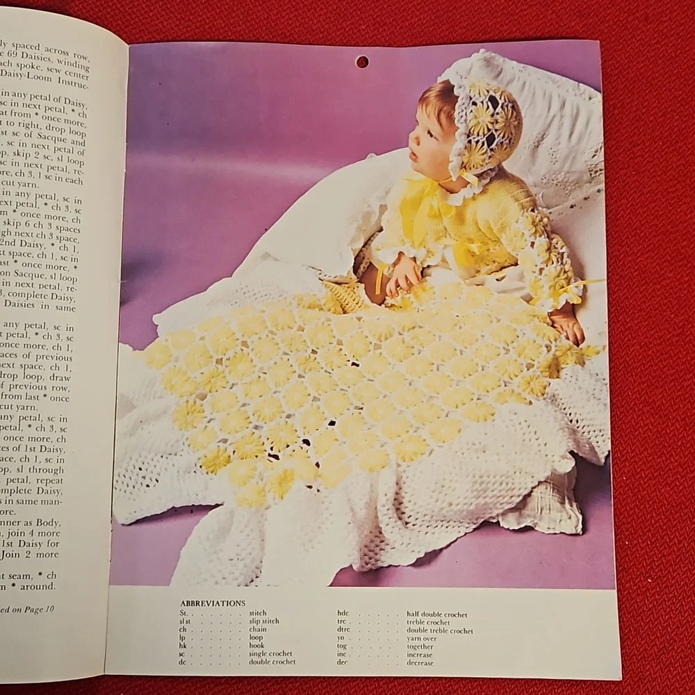 2 vintage crochet pattern instruction booklets 60s 70s granny squares shrink